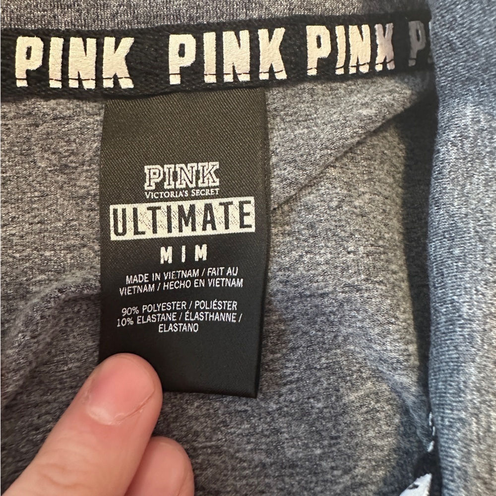 PINK Victoria's Secret Ultimate 1/4 Zip Pullover Jacket Size Medium Women’s - Picture 11 of 11